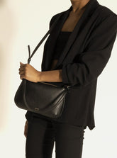 BOLSA TIRACOLO PRETA LUISA PEQUENA ALÇAS A 50023 0503 0003 AREZZO